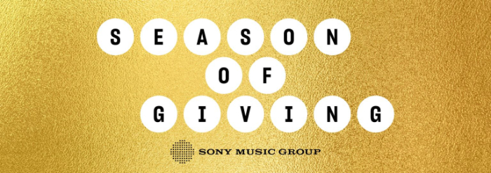 Sony Music Group Launches Third Annual ‘Season of Giving’ Campaign