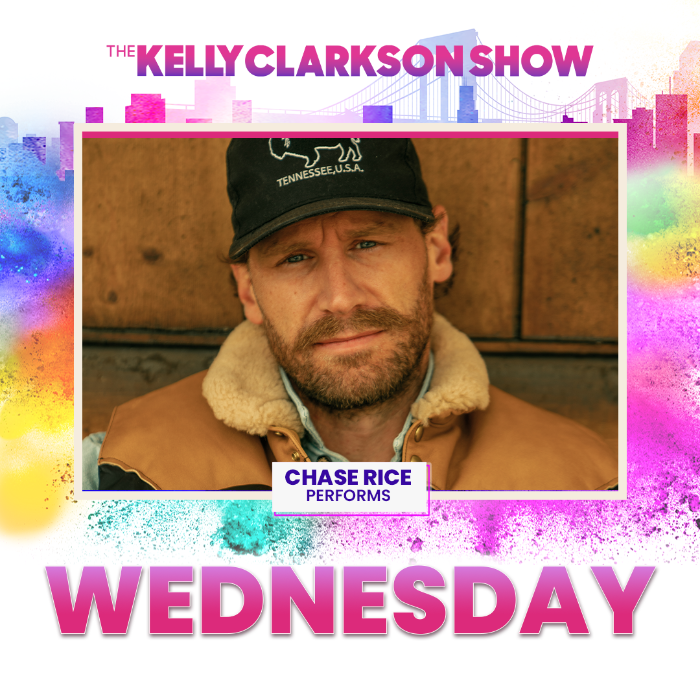 Chase Rice to Perform “Hey God It’s Me Again” on The Kelly Clarkson Show This Wednesday, Nov. 27