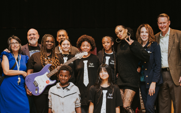 Grammy Award Winner Andra Day Partners With Music Will For Music Program Expansion In San Diego, CA