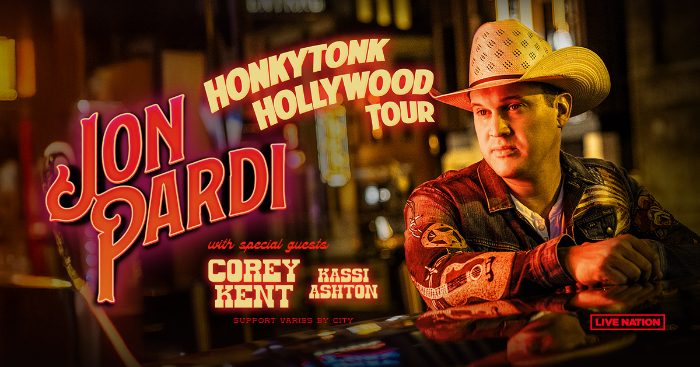 Jon Pardi Paves The Road To 2025 HONKYTONK HOLLYWOOD TOUR