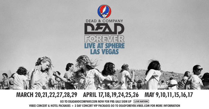 Dead and Company Set to Return for 2025 Sphere Residency in Las Vegas