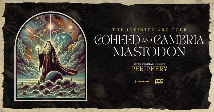 Coheed And Cambria And Mastodon Announce The Infinite Arc Tour