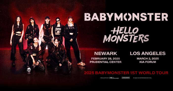 BABYMONSTER Announce First-Ever U.S. Shows ‘1st WORLD TOUR < HELLO>’