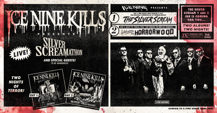 Ice Nine Kills: The Silver Scream-A-Thon U.S. Headline Tour