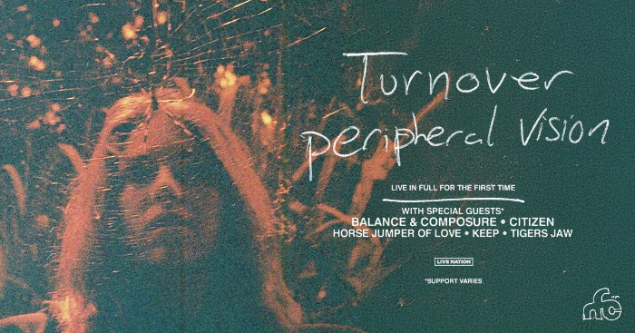 Turnover Announces Full Peripheral Vision 10-Year Anniversary Tour