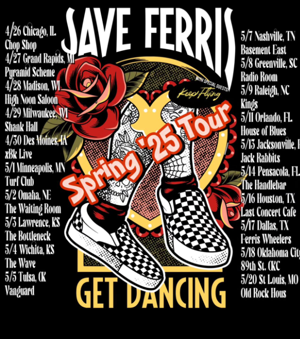 Save Ferris Announce Tour Dates