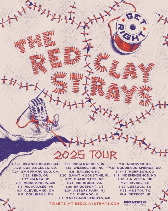 The Red Clay Strays Announce 2025 ‘Get Right’ Tour