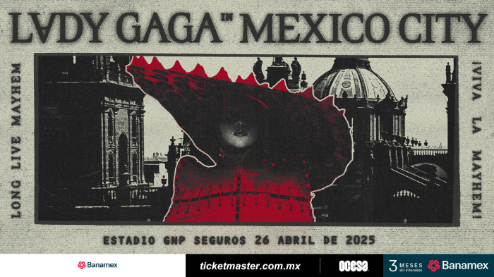 Lady Gaga Announces First Mexico City Stadium Show in Thirteen Years