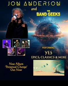 Jon Anderson and The Band Geeks Announce Leg Two of Their 2025 Tour