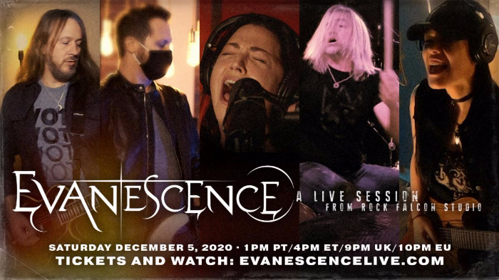 Evanescence Announces Livestream Event on December 5th